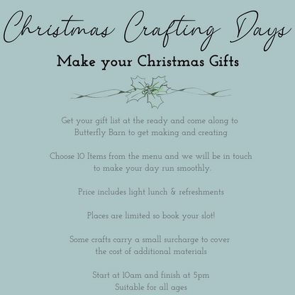 Christmas Crafting Days