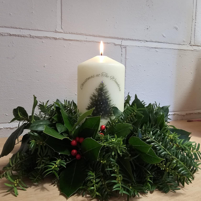 Christmas Table Candle & Wreath Making Workshop